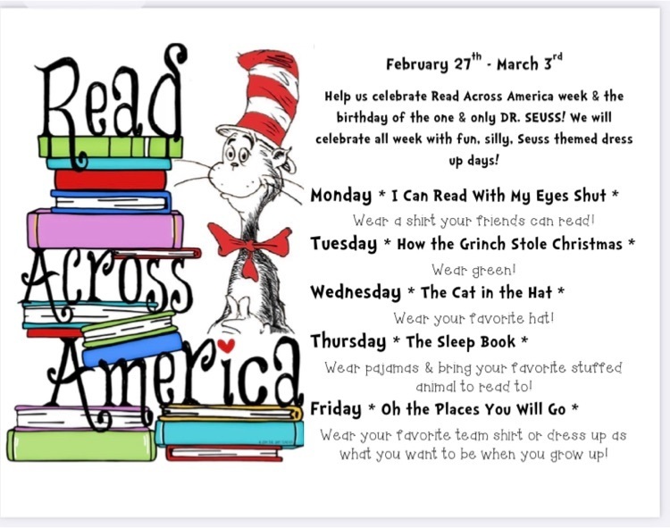 Central Hinds Academy Read Across America Week
